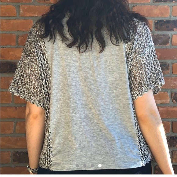 Crochet Cotton Tee - Picture 4 of 4